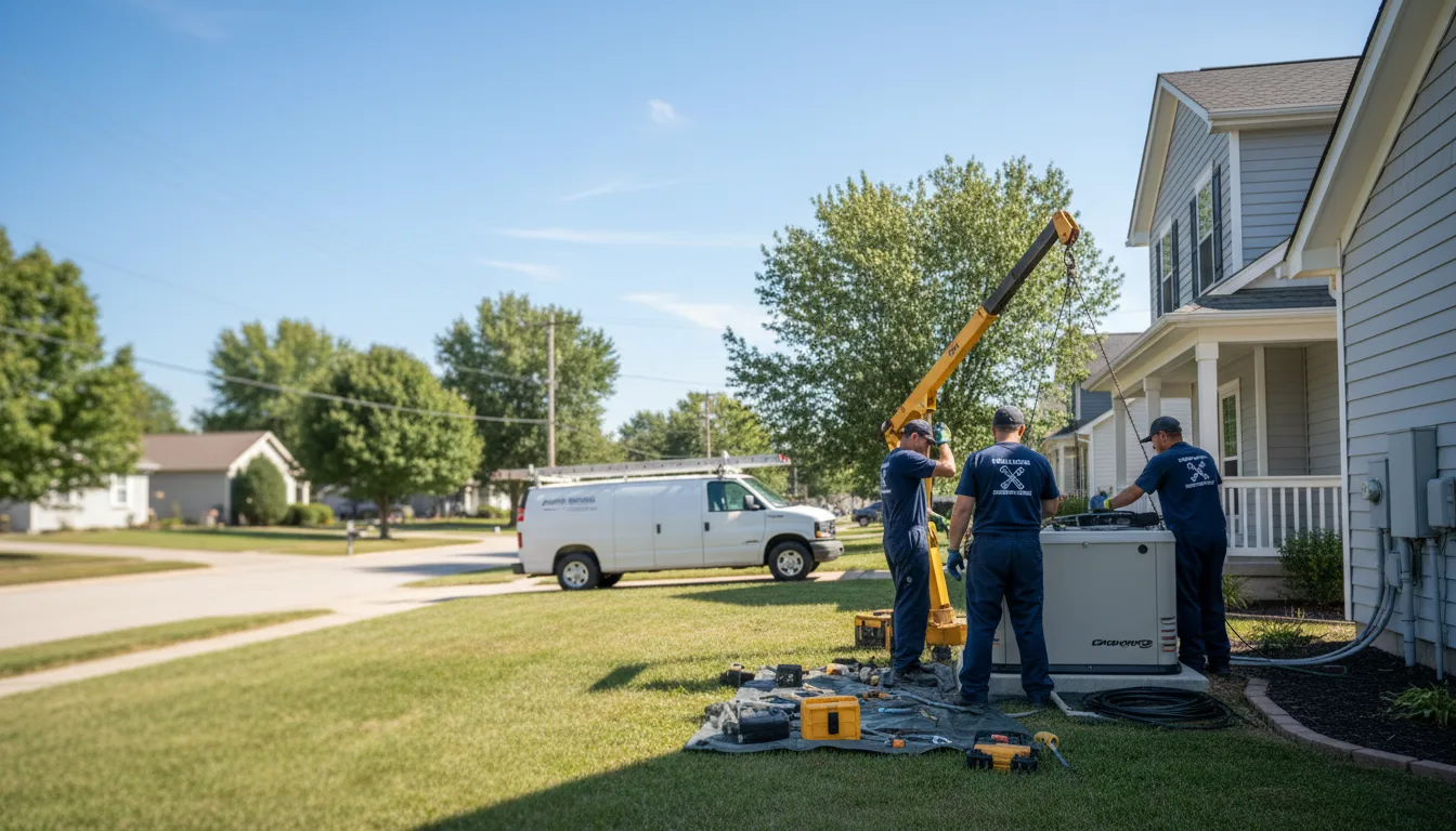 Generator Installation in Thaxton, MS near me